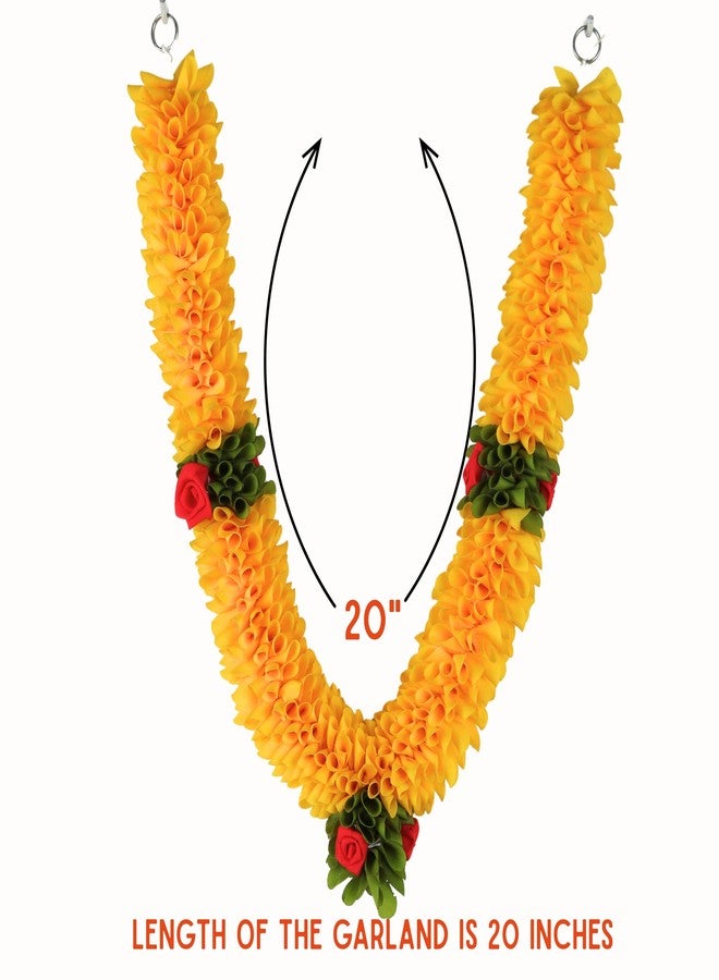 Veltic- Pack of Two Half Meter Garland-Golden Yellow VE50GL - Image 3